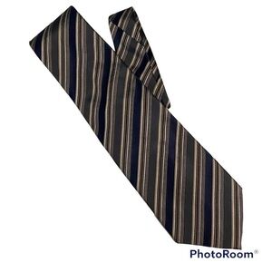 BALMAIN Silk Striped Tie